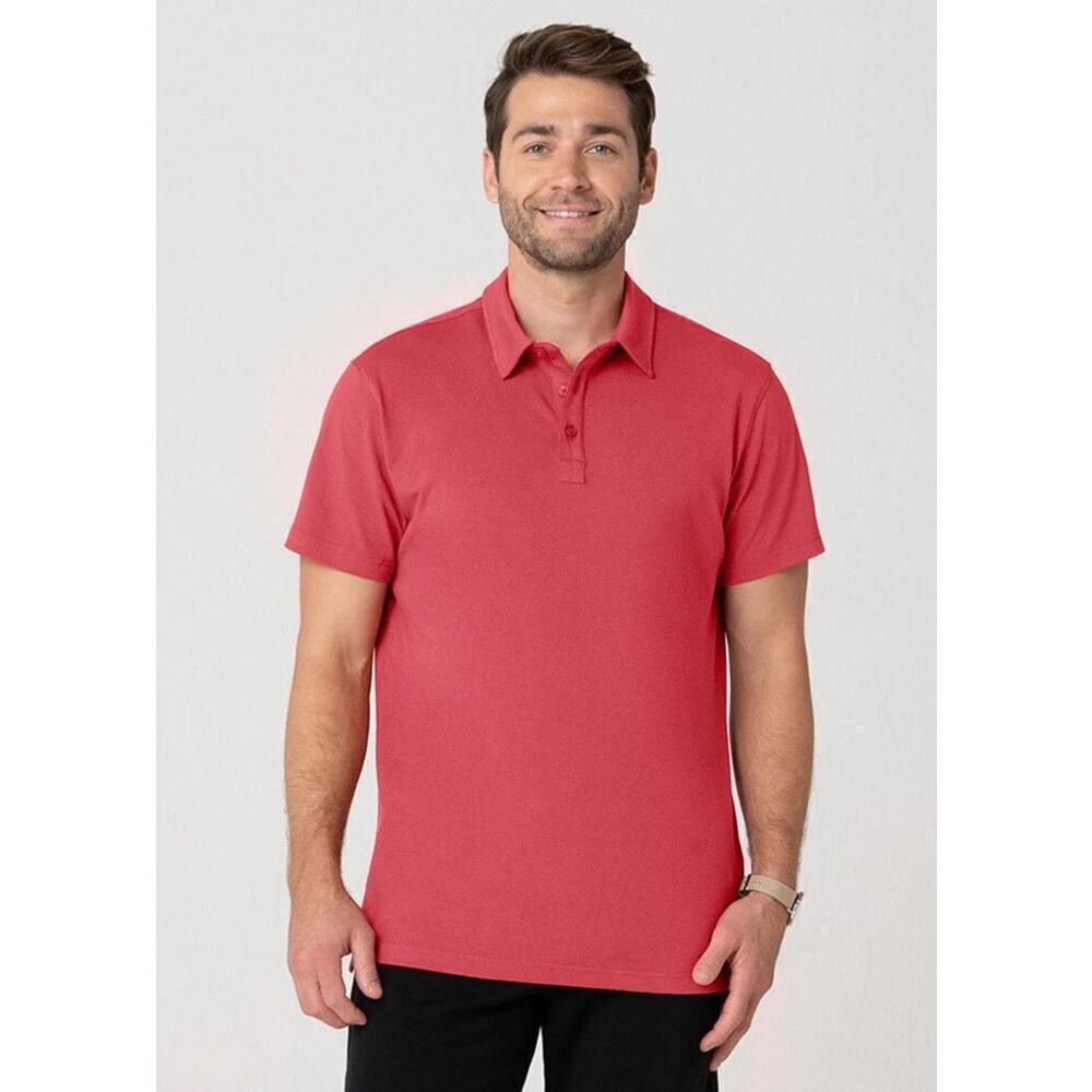 Swet Tailor All-In Polo Shirt Crimson Red Size Large NWT